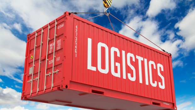 - Red Hanging Cargo Container.